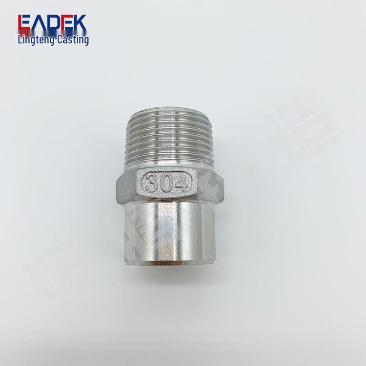 LT-04C High-Pressure Resistant Stainless Steel 304/316 Hex Male Thread Butt Weld Fitting