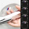 4PCS Transparent M LOGO Car Door Anti-collision Protector Bumper Strip Sticker for X7 X3 X4 X5 X6 3 4 5 6 7 Series Z4 M M3 M5 M6 E38 E39 E46 E53