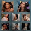 Sexy KKylie JJenner Actor Various Sizes Square Pillow Case For Car Home Bedchamber Decor Birthday Gift