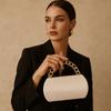2025 New Fashion Design Women Exaggerated Large Iron Chain Evening Clutch Bag High-end Party Handbag Lady Banquet Crossbody Bag