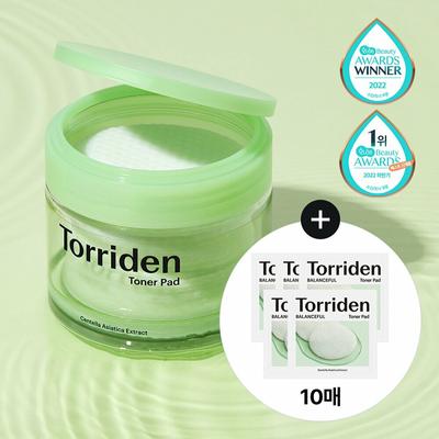 Специальный набор из 60 тонер-пэдов Balanceful Cica Toner Pads (+10 колодок)