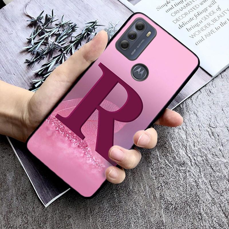 Розовый блестящий чехол для телефона с цветами для Moto G84 G22 G32 G42 G52 G62 G53 G72 G60 G60S G100 G10 G20 G30 G13 G50 G 5G G Pure