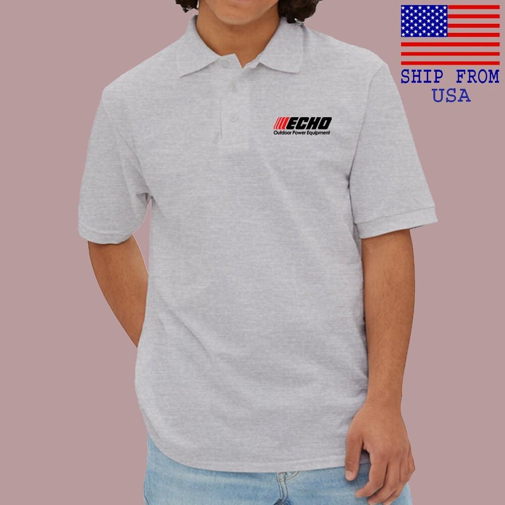 Echo Outdoor Power Equipment Men#039;s Grey Size S3XL Unisex T-Shirt