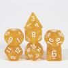 7pcs Dice DND D4, D6, D8, D10, D%, D12, D20 Board Game Accessories Polyhedral Glitter Dice Set