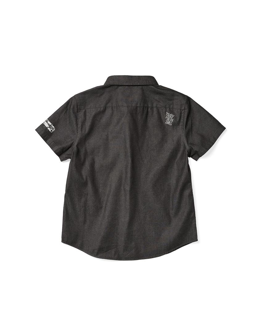YESEYESEE Y.E.S Doodle Half Shirt Black