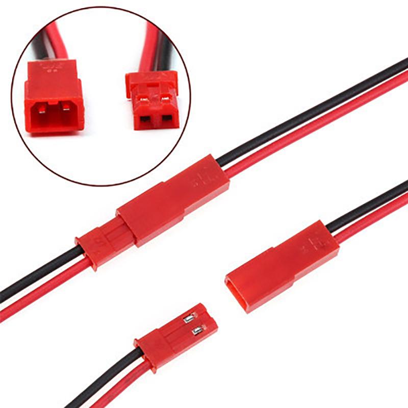 10 пар разъемов «папа-мама» Syp Terminal Wire Jst Plug Cable 2 Pin для Rc Bec Battery Adapter Helicopter Diy Fpv Drone