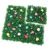 DIY Simulation Flower Plant Sheet Eternal Life Artificial Grass Backdrop Wall  Home Garden Fence