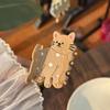 Acetic Acid Acetate Cat Hair Claw Bow Animal Hair Clip Fashion Chick Shark Clip  Friends