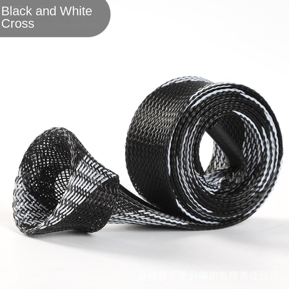 Braided Mesh Fishing Rod Protector Telescopic Spinning Rod Sleeve Sea Fishing Tools