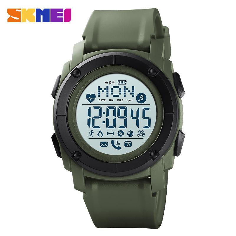Прямые поставки модных многофункциональных спортивных часов с пульсометром, мужских уличных компасов, электронных часов, смарт-часов Bluetooth