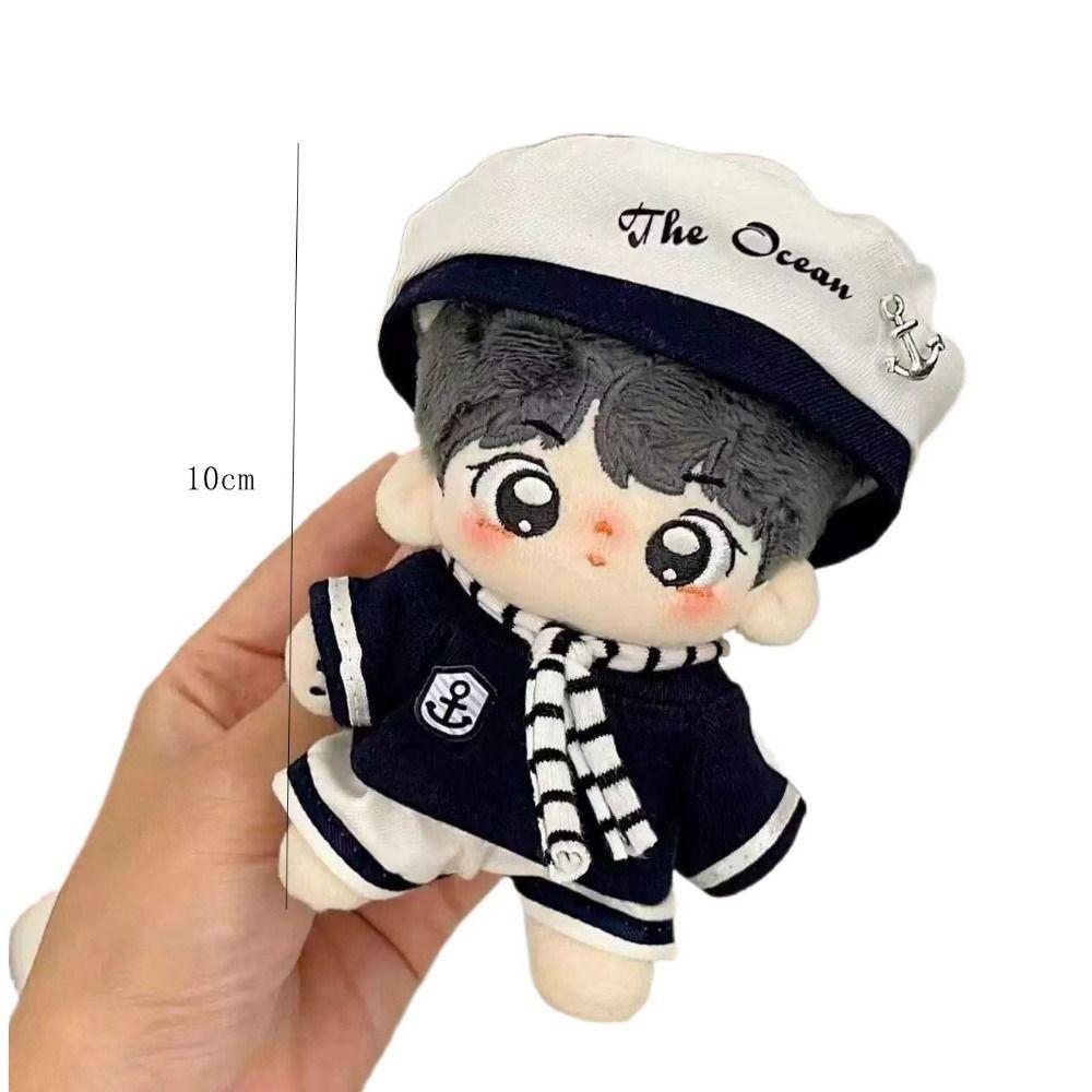 Soft Cotton Doll‘s Clothes Hat Idol Plush Doll Clothes 10CM Doll Clothes  Cotton Stuffed Doll