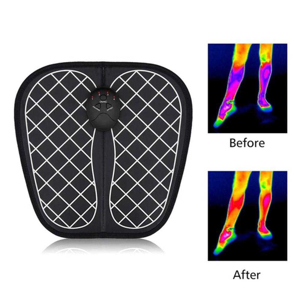 Low Frequency Electric Foot Massager Wireless Foot Muscle Stimulator Mat Relieve Pressure