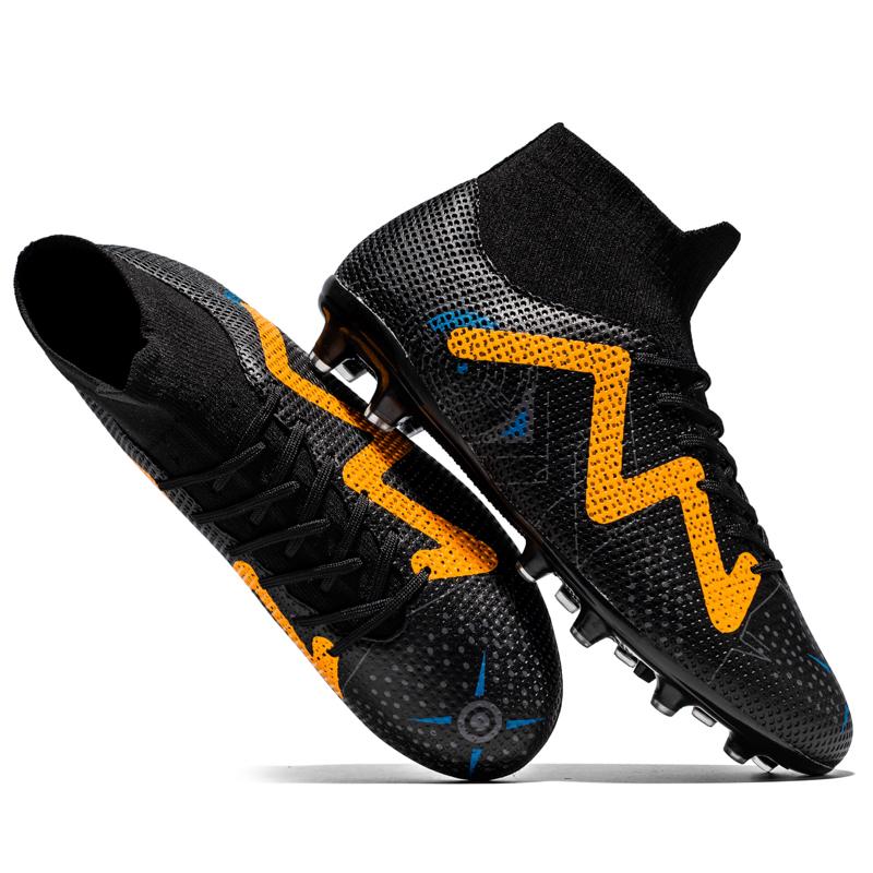Футбольные бутсы 35-45 Футбольные бутсы унисекс с длинными ногтями Высокоэластичные носки Профессиональный искусственный капитан Спорт на открытом воздухе Детские футбольные бутсы