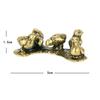 Creative Chicken Eating Rice Brass Ornaments Cute Rural Animal Handicrafts Retro Desktop Chicken Tea Pet Home Decor Wholesale