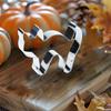 12Pcs Halloween Cookie Cutter Set, Stainless Steel Biscuit Molds, DIY Pumpkin Ghost Black Cat Bat Baking Tool for Party, Creative Halloween Gift