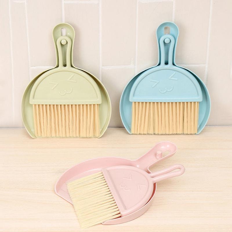 Multi-Purpose Mini Broom And Dustpan Set With Garbage Shovel For Desktop Cleaning Shovel Garbage And Sweep Combination Gadgets