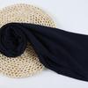 Women's Solid Color Pearl Chiffon Bubble Scarf, Long Silk Headscarf, 70x180cm, Middle Eastern Style