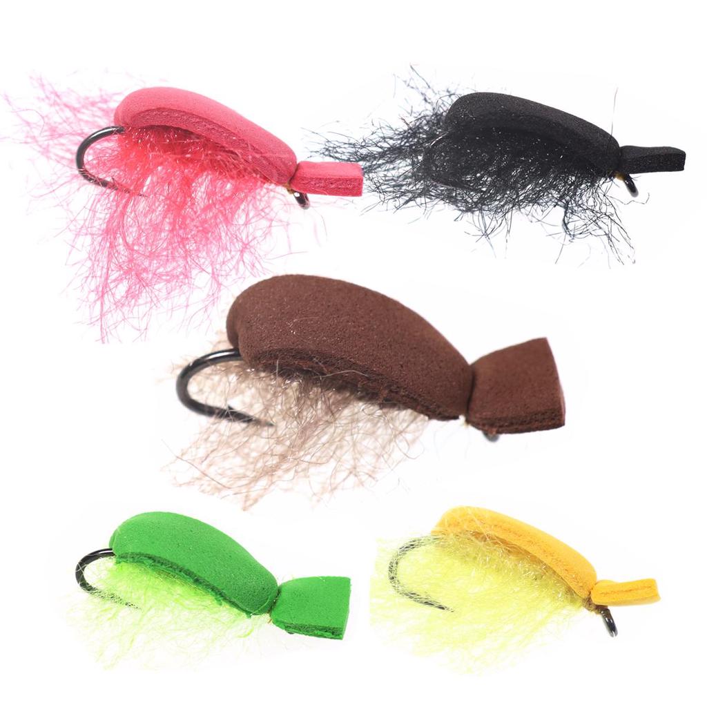 20 шт. плавающие пенопластовые жуки, сухая рыба, форель, мушки для рыбалки, искусственные наживки Pesca, насекомые, рыбная приманка, колючий крючок, размер 12