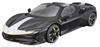 Bburago SIGNATUR SERIES Масштаб Ferrari SF90 Spider Assetto Fiorano Черный Готовое изделие 1/18 (Белая линия)