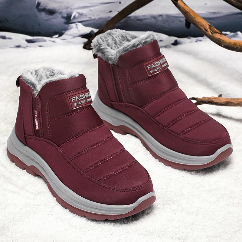 MCTIN Осенне-зимние женские толстые теплые спортивные туфли с нескользящей амортизацией, легкие высокие мужские кроссовки