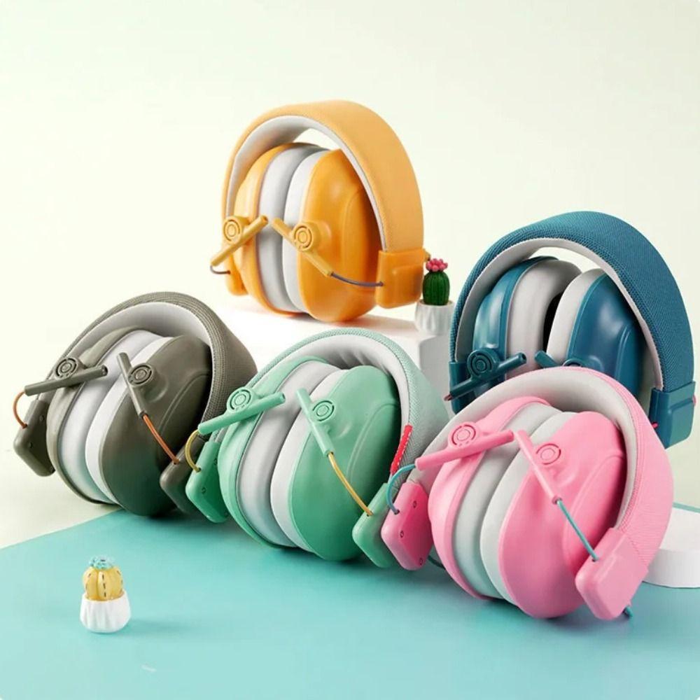 Детские наушники для защиты слуха, наушники-вкладыши, противошумные наушники, для учебы, сна