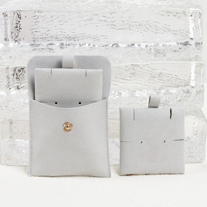 Сумки для упаковки ювелирных изделий с внутренней картой для ожерелий, колец, сережек, подарочный органайзер для хранения