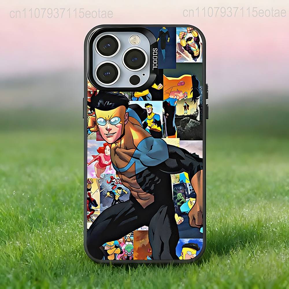 Adult animation l-Invincible Phone Case For iPhone 17,16,15,14,13,12,11,Pro,Max,Plus,E,Air,Mini Anti Fall Black Bumper