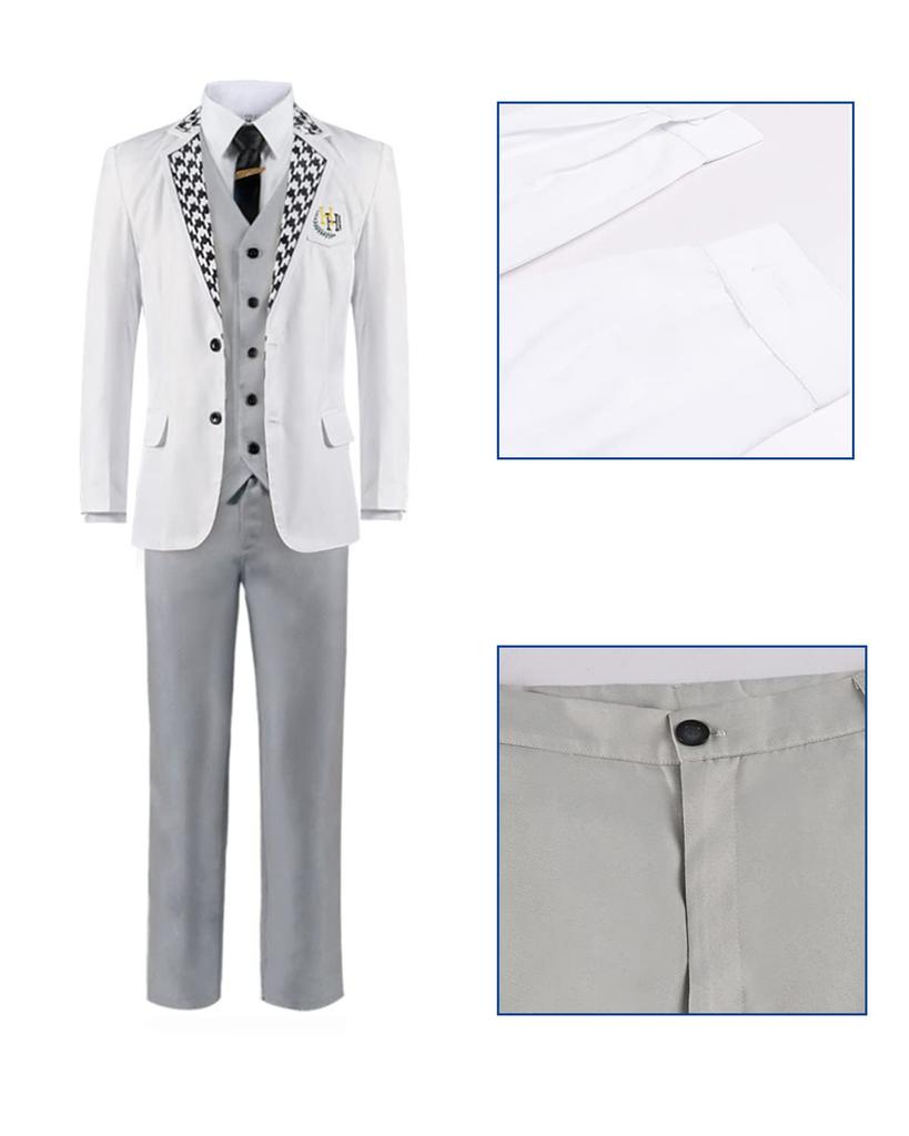 [Excellent Quality] Blue & Lock Mikage Reo and Nagi Seishiro Cosplay Uniform Anime Cosplay Costume, Unisex, School Festival Costume (Uniform, Size L)