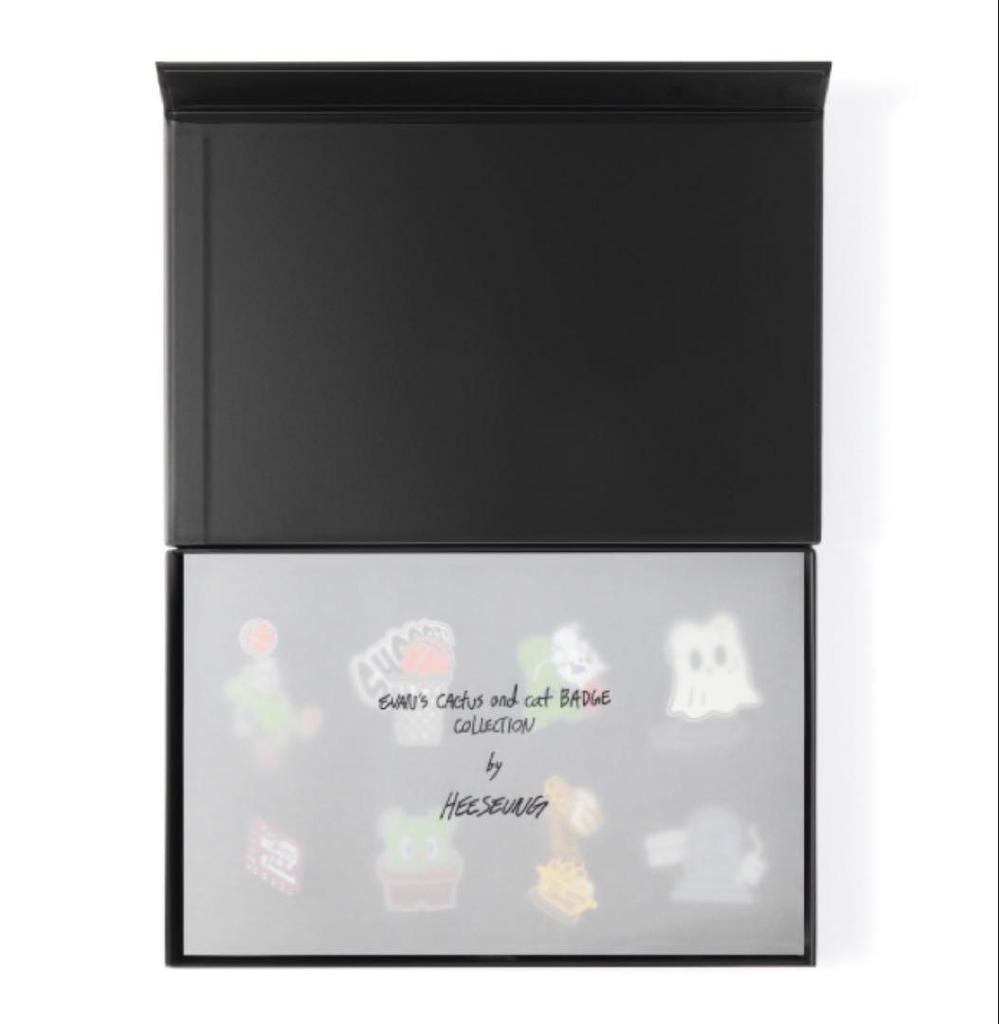 [Б/У] ENHYPEN Artist Made Хисын Значок с Бонусным Постером-Торговой Картой