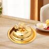 Classic Butter Dish with Lid - Decorative Serving Tray for Entertaining