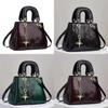 2023 New Fashion Snake Skin Leather Handbag Large Capacity Soft Pu Shoulder Bag