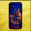 Cartoon Sly C-Cooper Phone Case For Samsung S24,S21,S22,S23,S30,Ultra,S20,Plus,Fe,Lite,Note,10,9,5G Black Soft Cover