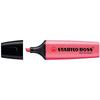 Highlighter - STABILO - Boss - Pink - Chisel Tip - Universal Ink - Intense Resistance