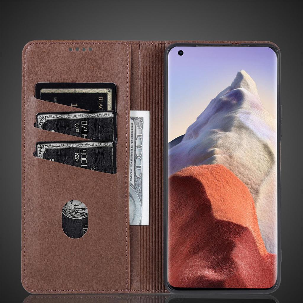 Роскошный магнитный адсорбционный кожаный чехол для Xiaomi Mi 11 Ultra Mi11U Flip Cover Защитный чехол Capa Fundas Coque