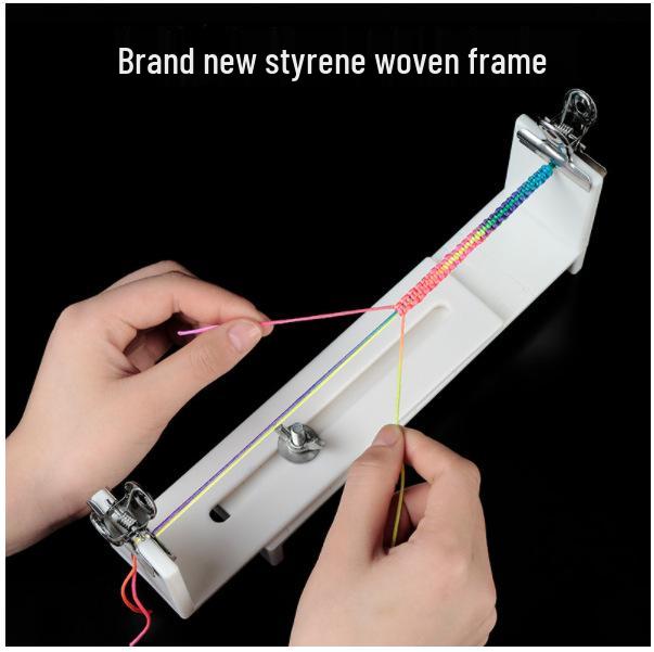 DIY Multifunctional Hand-Woven Rope Braiding Tool Set