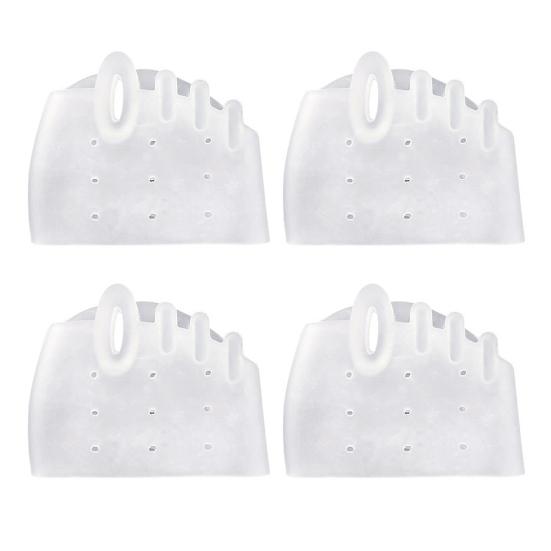 2/4/10 шт. ортопедические разделители пальцев ног, косточки на большом пальце ноги, подушки для подушечек стопы, многоразовые выравнивающие прокладки для пальцев ног, выпрямитель для мужчин и женщин