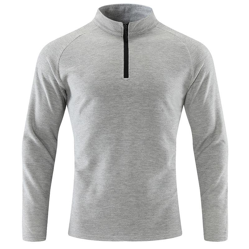 Running Long Sleeve T-shirt Reflective Men Sportswear Breathable Black Coat Gym Jogging Male Gym Fitness Spring Autumn Clothing