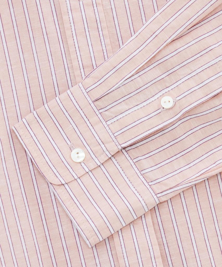 LACOSTE Women'S Cotton Linen Crop Shirt Cf006E-56G Ui2