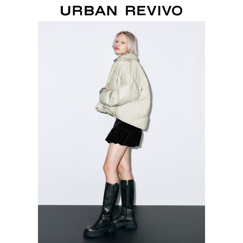 UR Women's Color Block Quilted Down Jacket