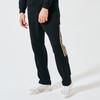 adidas Повседневные штаны для тхэквондо, унисекс, черные с золотым