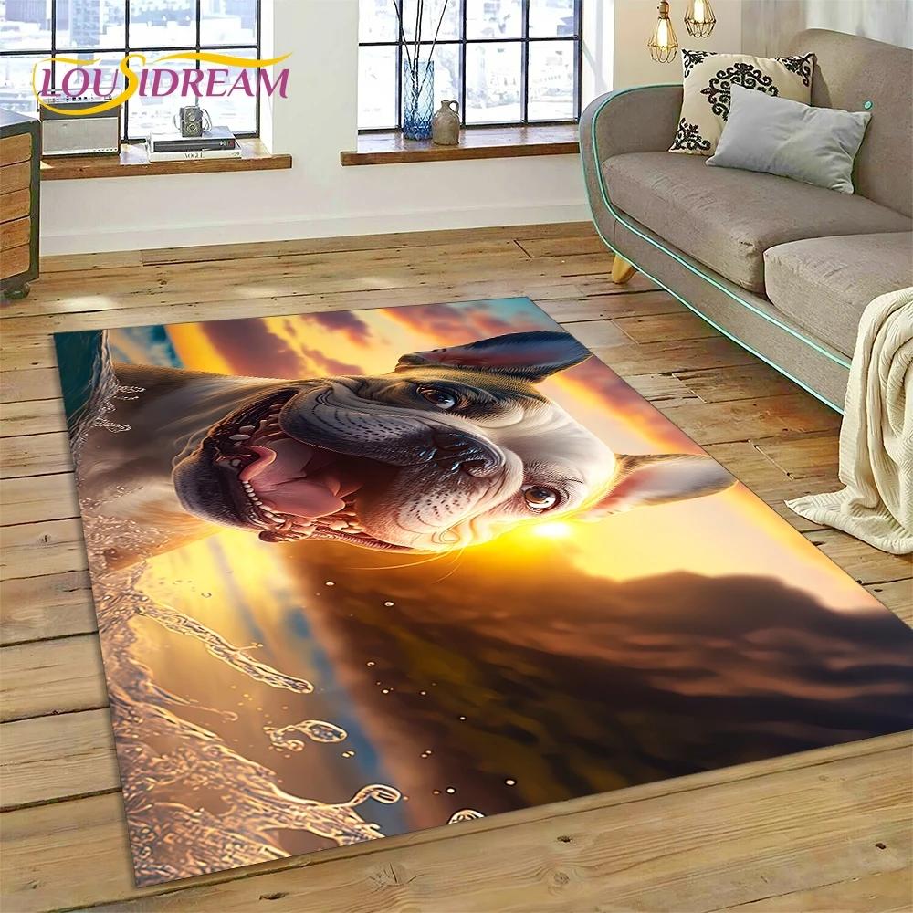 Милая собака Самоед, Чихуахуа, Хаски, Коки Мультяшный Ковер Коврик для Спальни Гостиной Дома Украшение Дивана, Детский Большой Декор Напольный Коврик