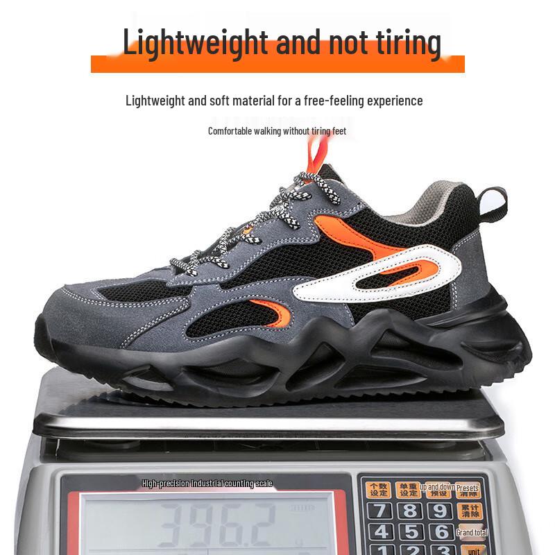 Steel Toe Anti-Smash Puncture Resistant Safety Work Shoes