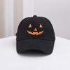 UV Protection Halloween Baseball Cap Lightweight Sunshade Cap Fashion Pumpkin Embroidery Hat  Party
