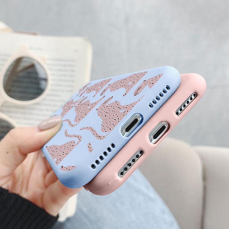 Печатные Прозрачные Узорчатые Чехлы для Телефонов Чехол Cover TPU Для Samsung Iphone Xiaomi Ударопрочный Чехол для Мобильного Телефона