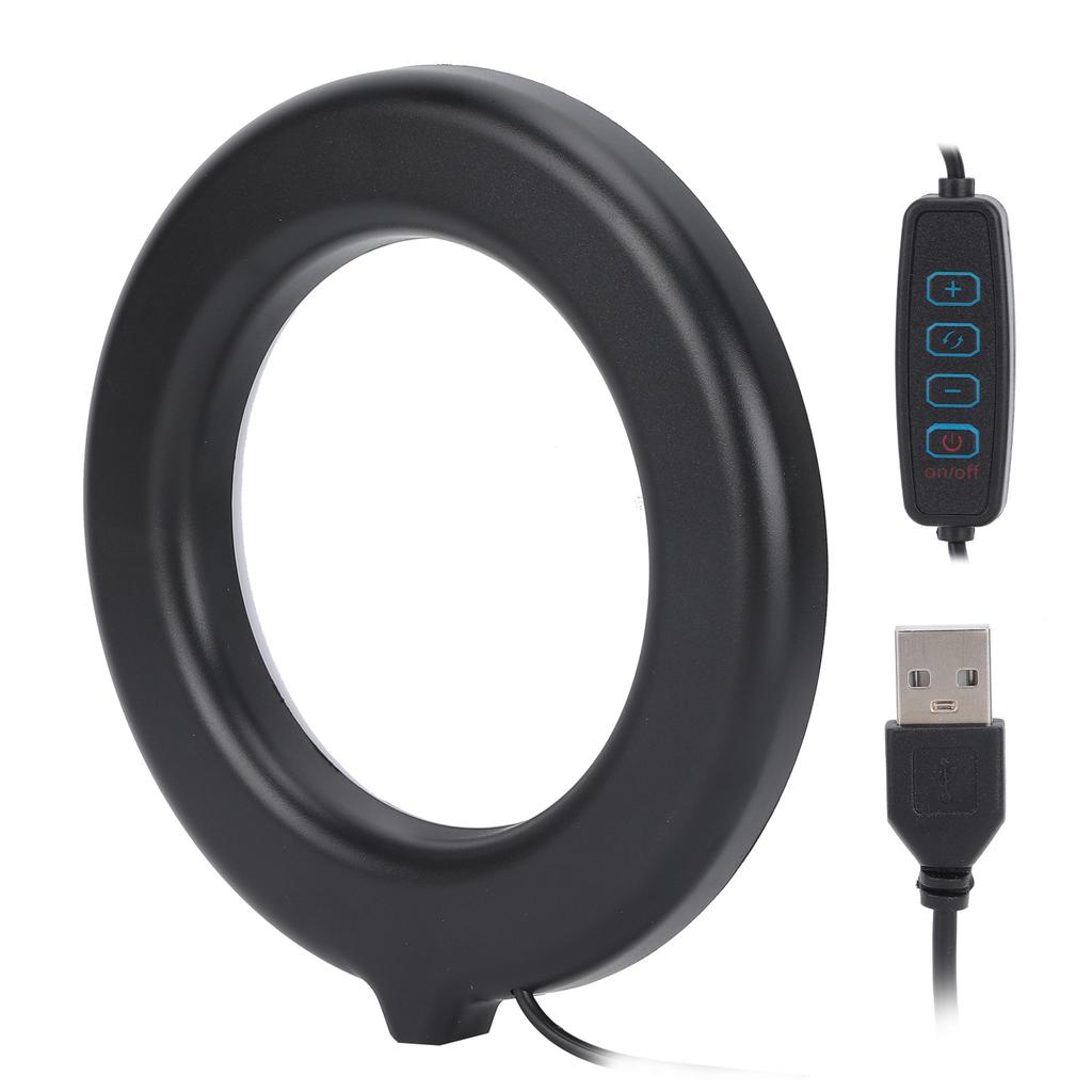 6-дюймовый кольцевой свет с двойной цветовой температурой 3000–6000 К для прямых трансляций, онлайн-встреч