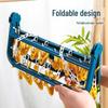 Foldable Clothes Drying Rack with 32 Rotatable Clips for Socks and Garments