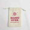 10pcs Hang Over Kit Bags, Bag Linen Recovery Kit Wedding Party Gift Bag HANGOVER KIT Gift Storage Bag Party Drawstring Portable Wrap Bag