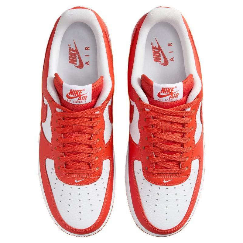 Nike Air Force 1 Low Orange Sport Canvas Sneakers FZ4627-800