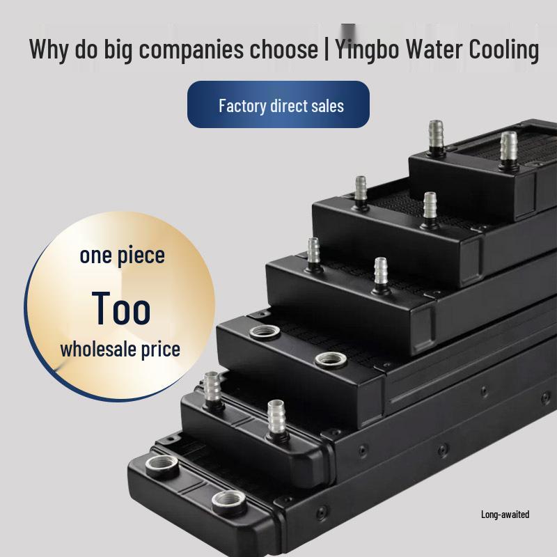 Aluminum Water Cooling Radiator for Desktop PCs - Available in 80, 120, 240, 360, 480 Sizes