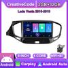 Система GPS-навигации для LADA VESTA 2015-2019, 2 Din, Android, Wi-Fi, автомобильный мультимедийный плеер, автостерео, FM-радио, головное устройство 2 + 32 ГБ